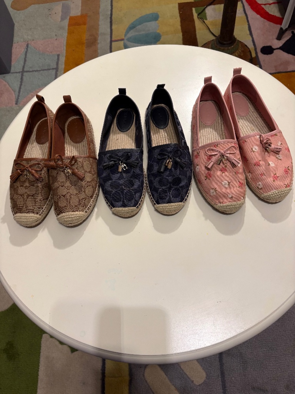 3 - Pair Coach Carson Espadrilles